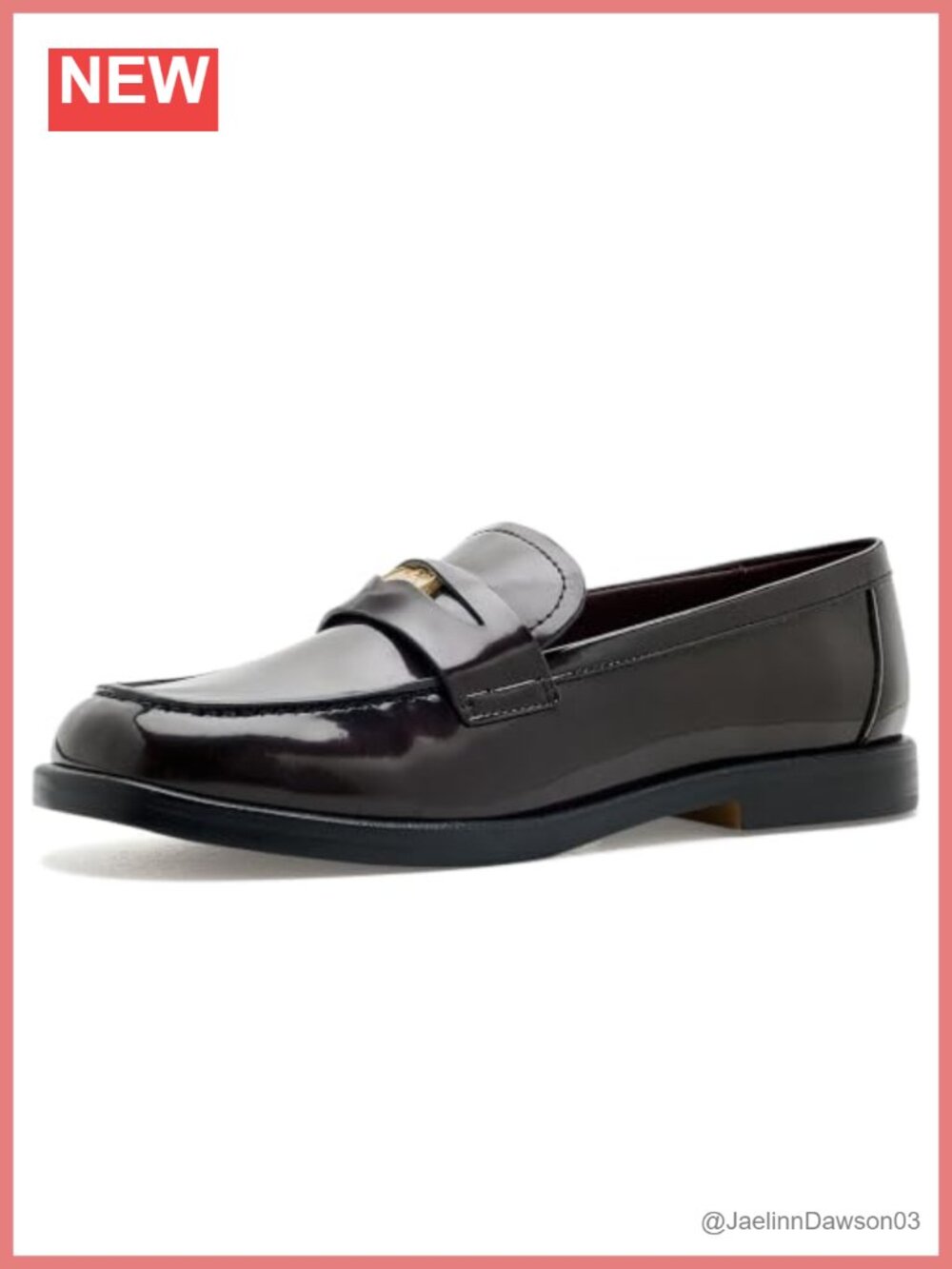 Franco Sarto Bessy Loafer Moc Slip-On Shoes Faux Leather TPR Sole